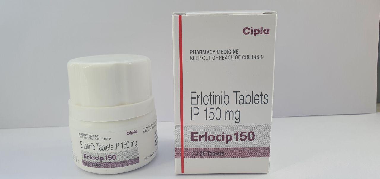 Ерлоцип (Erlocip) Ерлотініб (Erlotinib) 150 мг