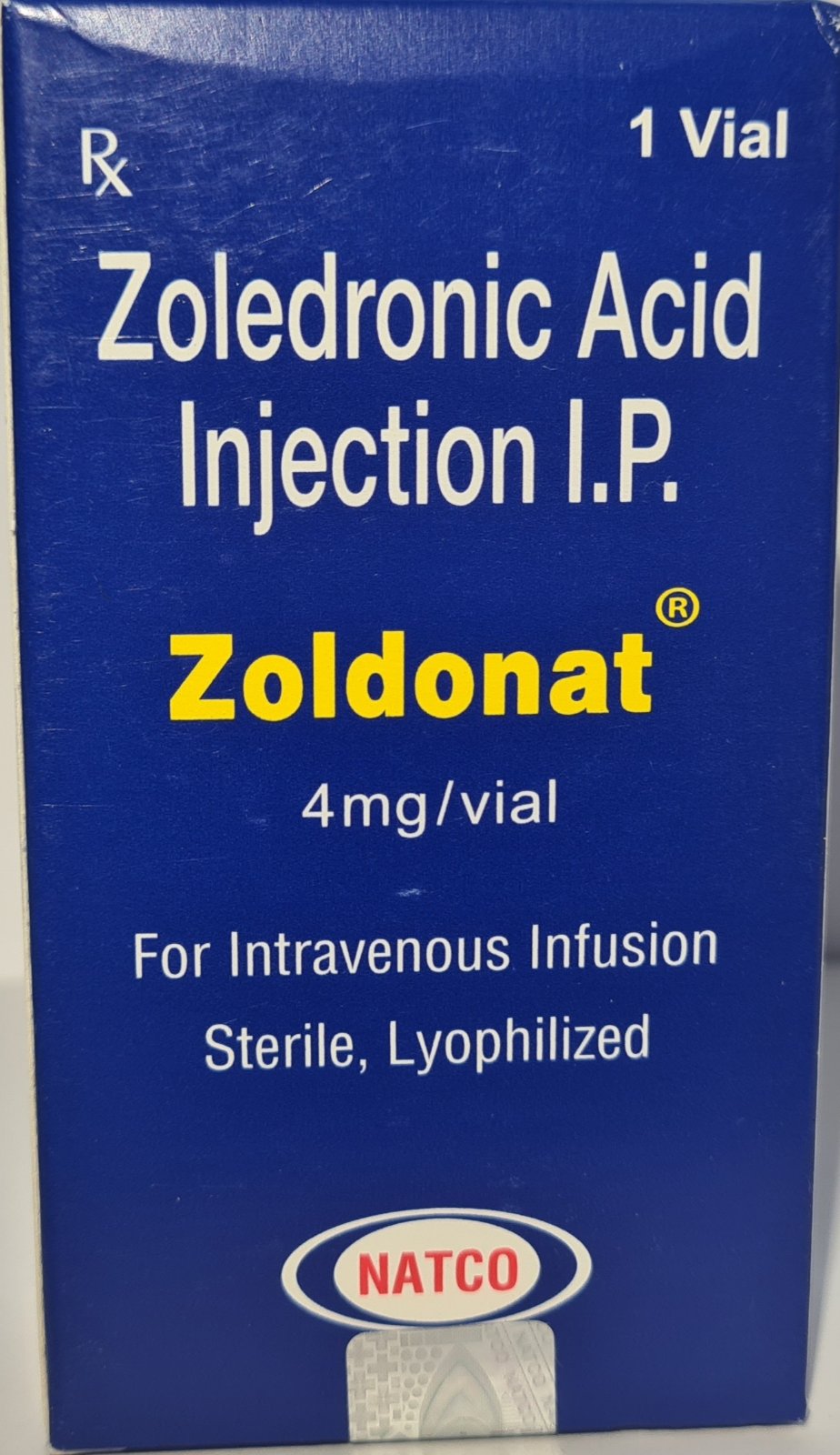 Золдронат (Zoldronat) Золедронова кислота Zoledronic acid 4 мг