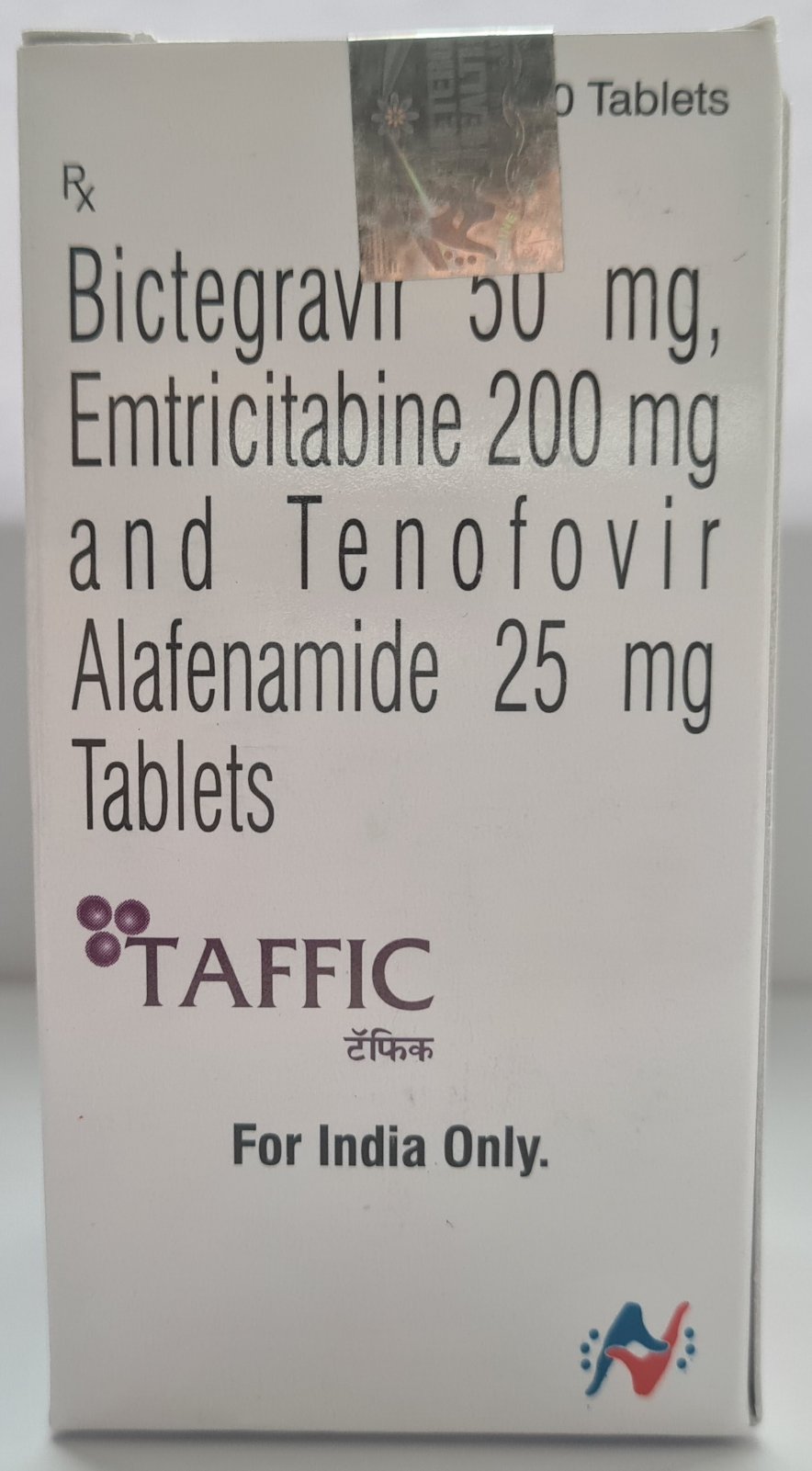 Taffic / Таффік (Тенофовір 25 мг + Емтрицитабін 200 мг + Біктегравір 50 мг)