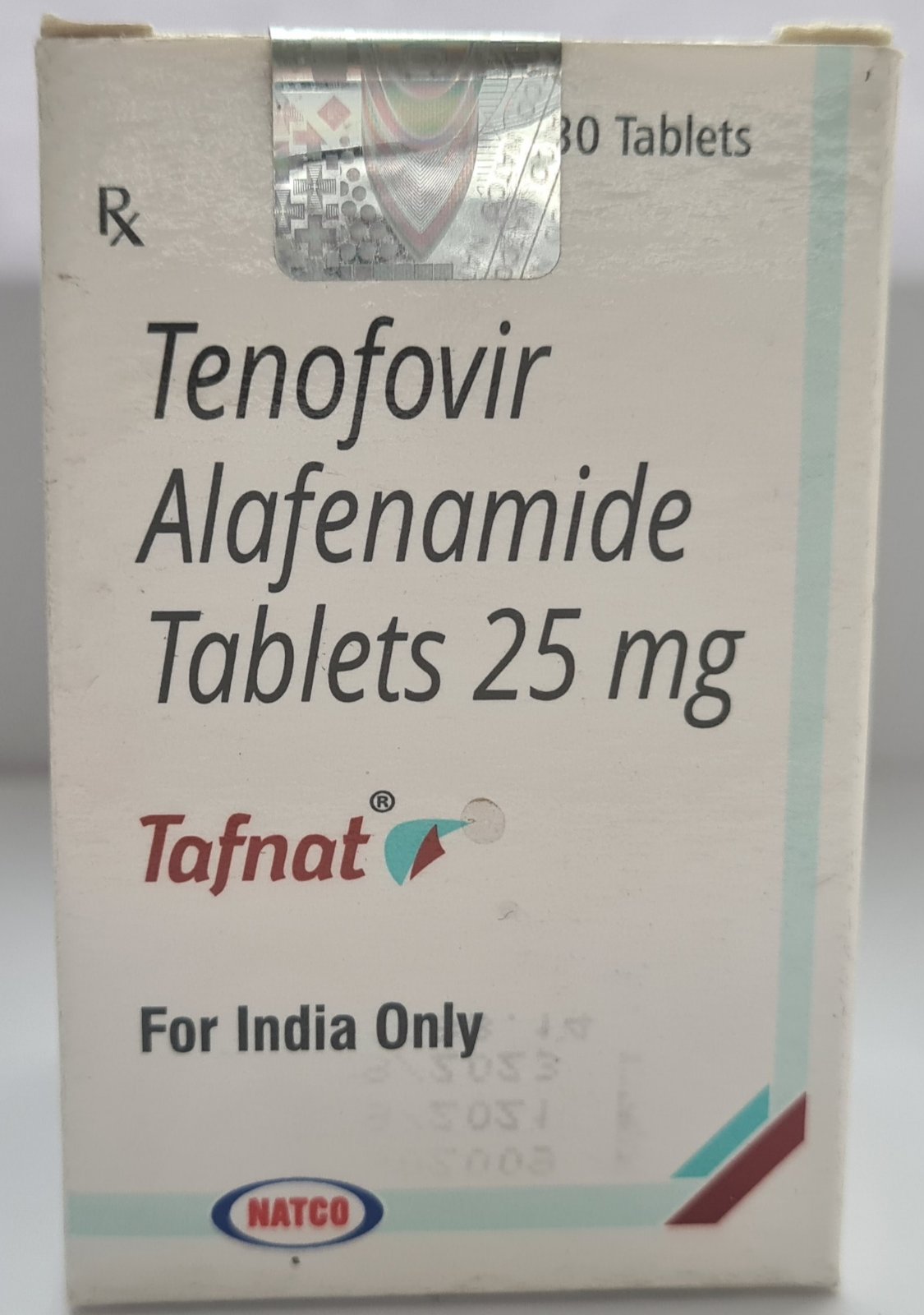 Тафнат (tafnat)-тенофовіру алафенамід (tenofovir alafenamide) 25 мг