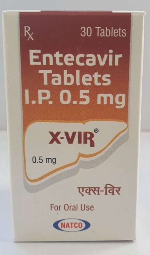 Екс-Вір (X-VIR) ЕНТЕКАВІР (Entecavir) 0,5 мг