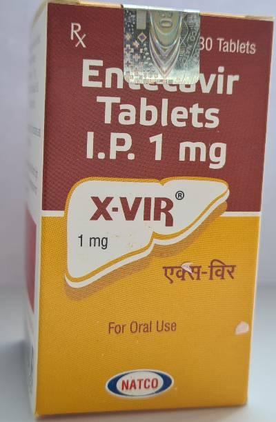 X-VIR (ЕНТЕКАВІР) Entecavir 1 мг — таблетки