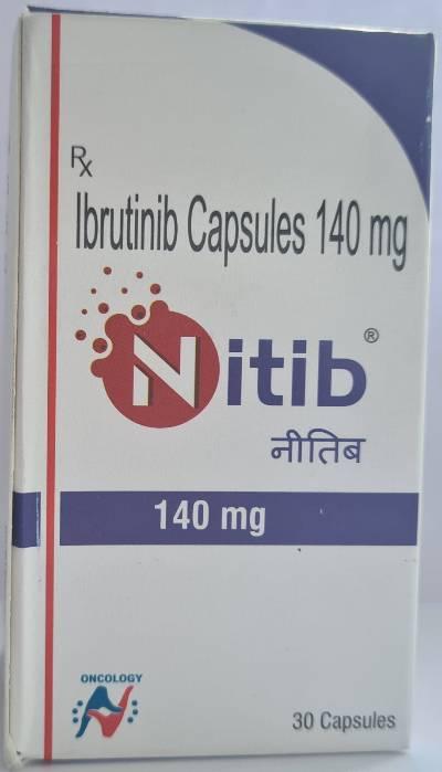Нітіб (Nitib) Ибрутиниб (Ibrutinib) 140 мг — 30 капсул