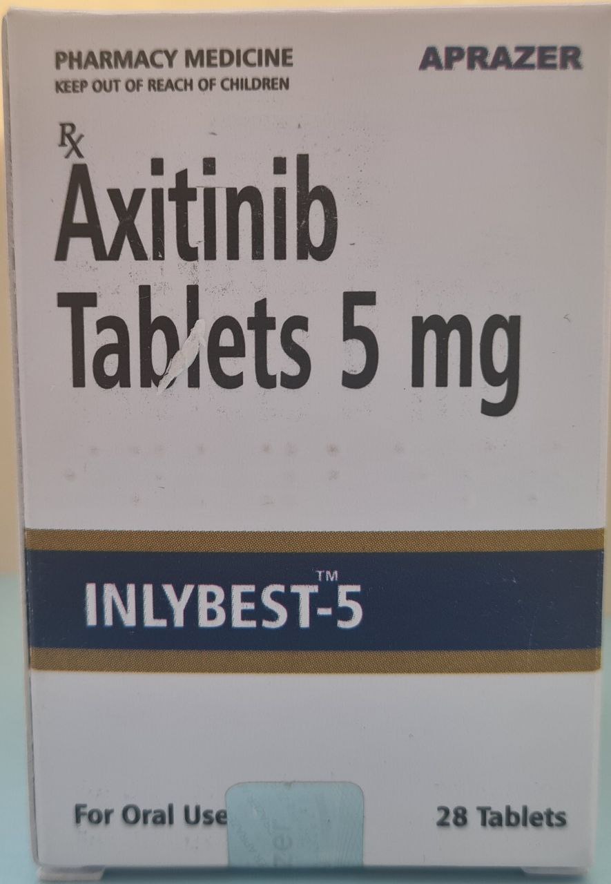 Інлібест (Inlybest) Axitinib 5 мг — 28 таблеток