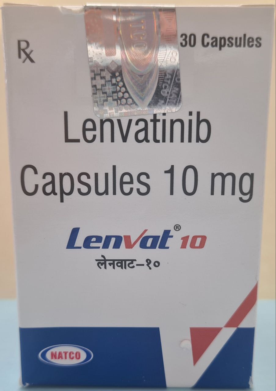 Ленват (Lenvat) Lenvatinib 10 мг — 30 капсул