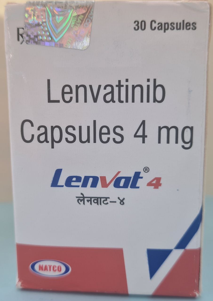 Ленват (Lenvat) Ленватиниб (Lenvatinib) 4 мг — 30 капсул