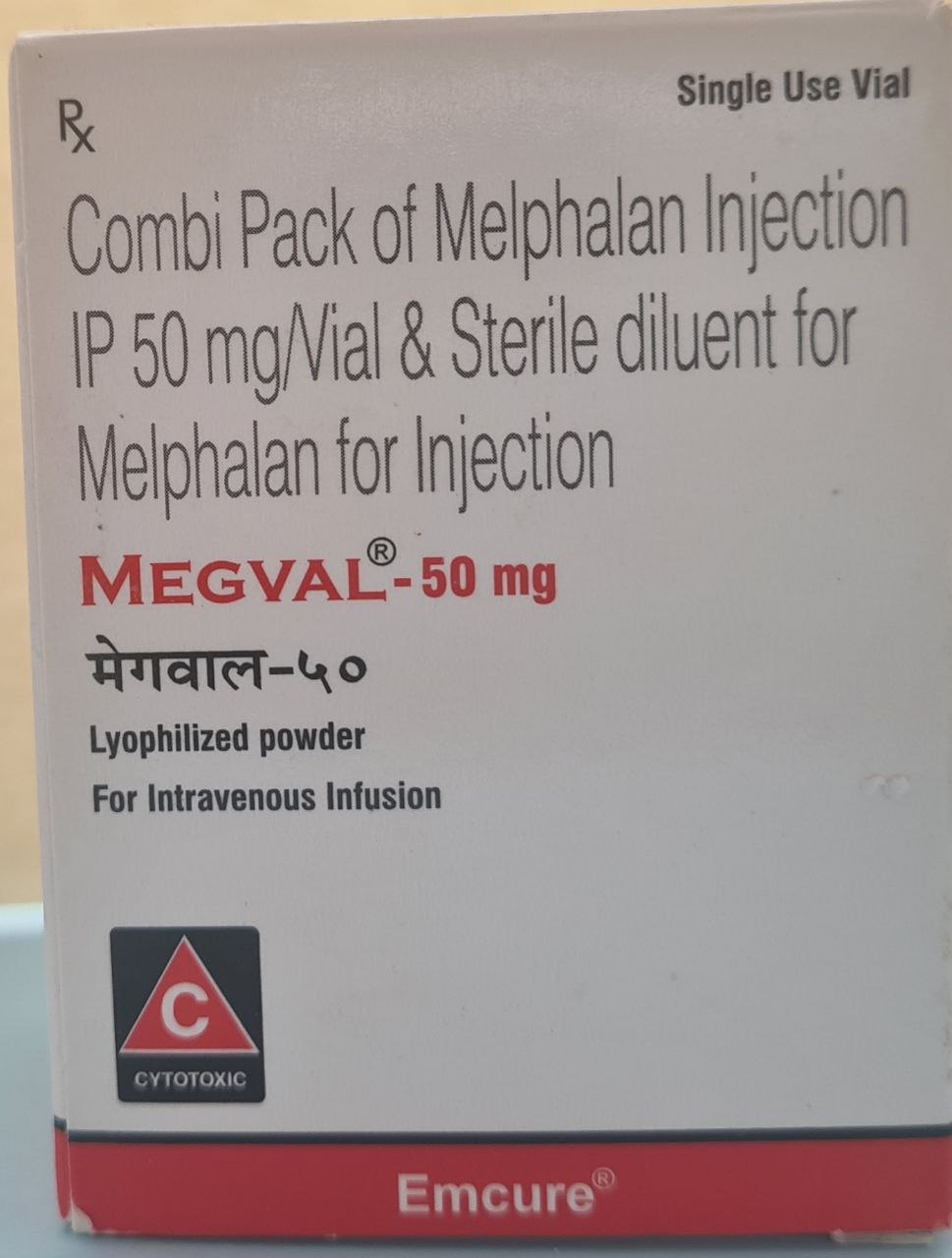 Мегвал (Megval) Melphalan 50 мг — таблетки