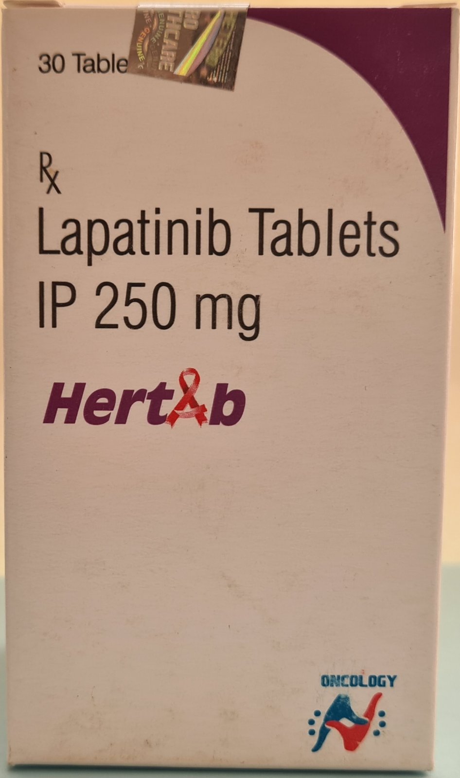 Nertab -ЛАПАТИНИБ LAPATINIB 250мг №30 табл.