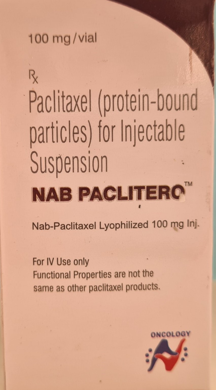 Наб Паклітеро (NAB Paclitero) Paclitaxel 100 мг