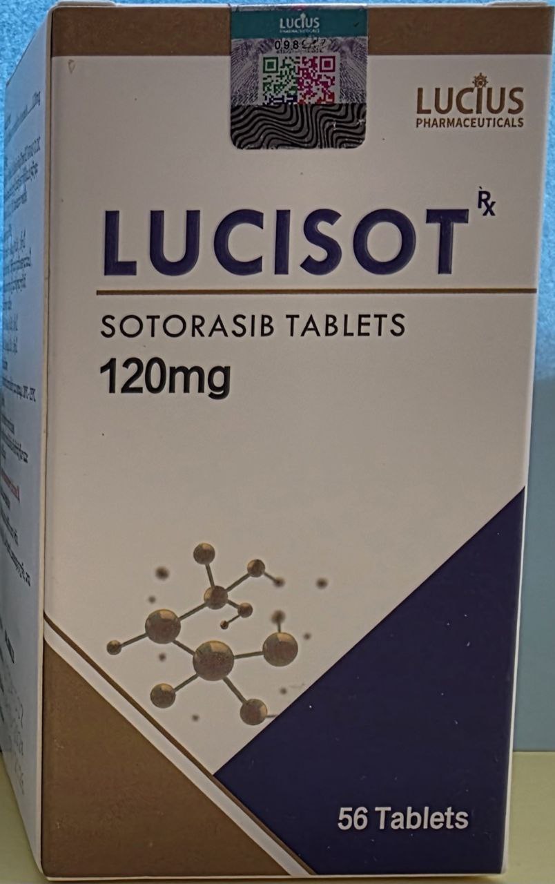 Люцисот (Lucisot) Sotorasib 120 мг — 56 таблеток