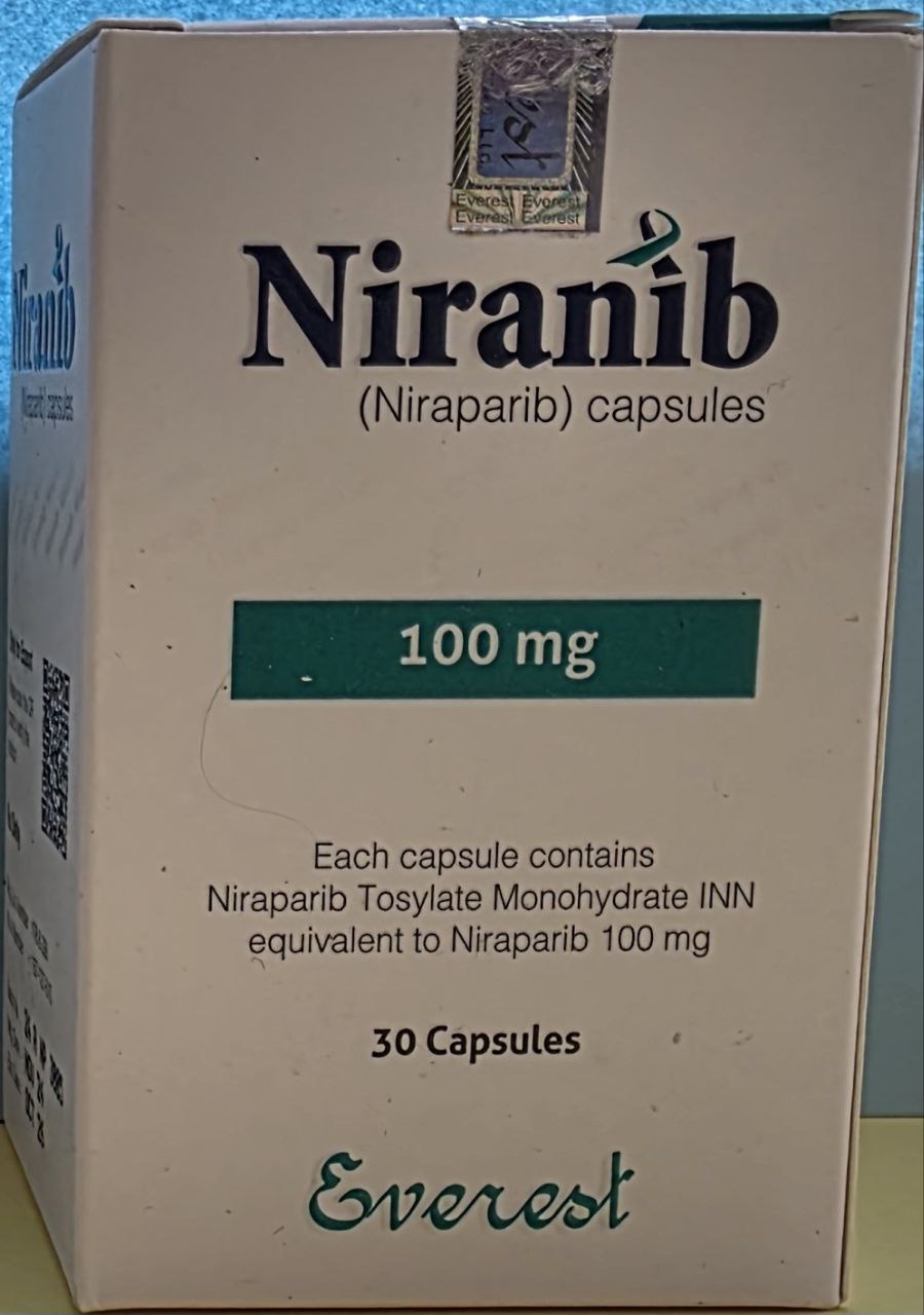 Ніраніб (Niranib) Niraparib 100 мг — 30 капсул