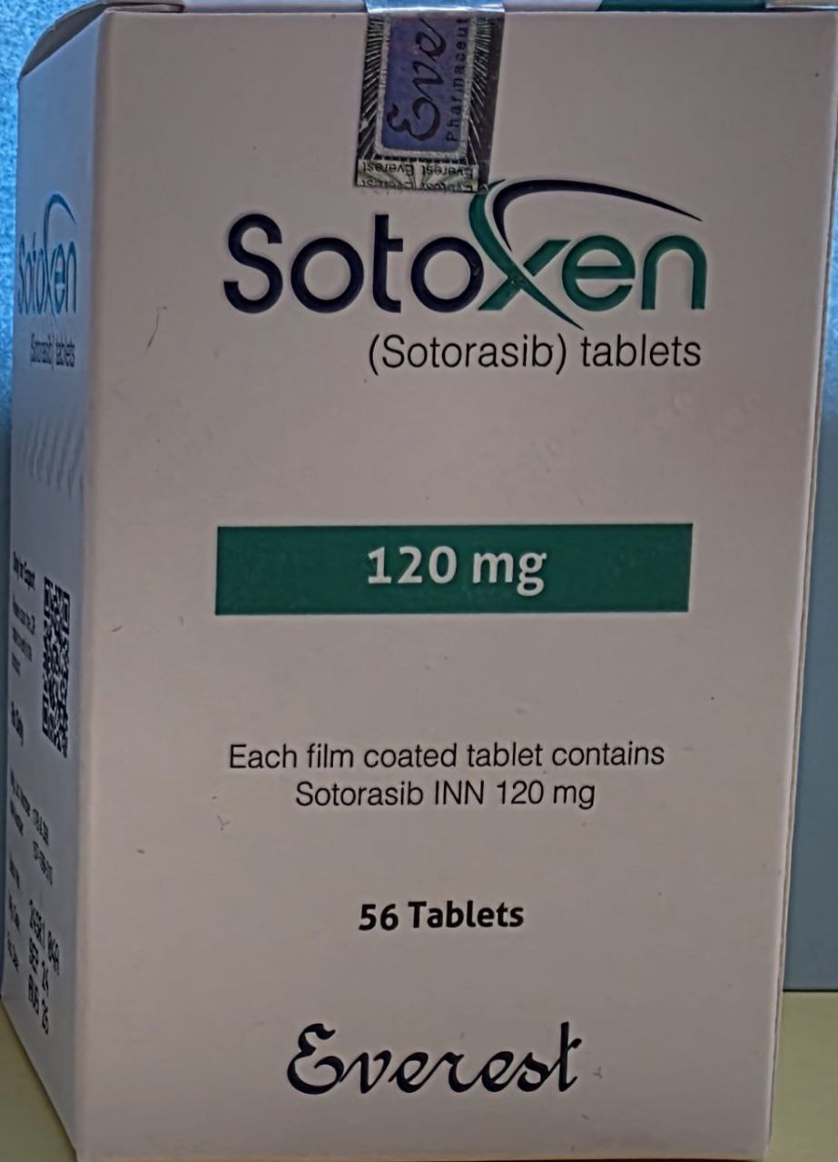 Сотоксен (Sotoxen) Sotorasib 120 мг — 56 таблеток