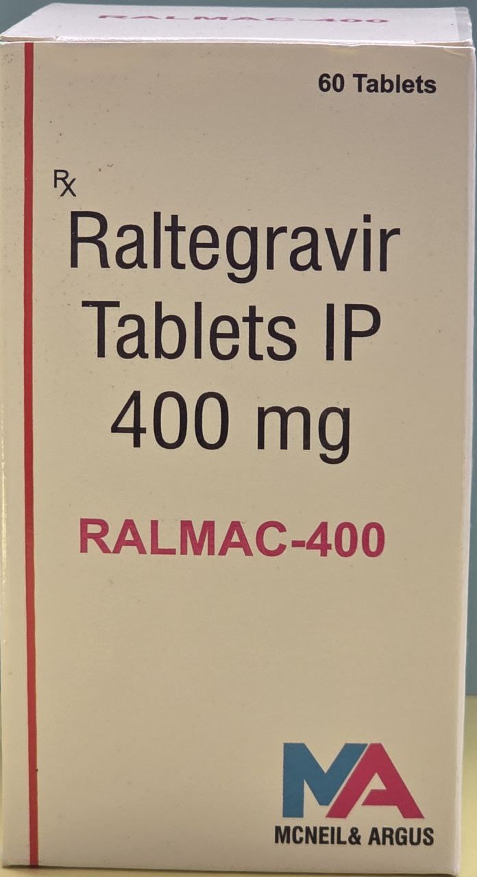 Ралмак (Ralmac-400) Raltegravir 400 мг — 60 таблеток