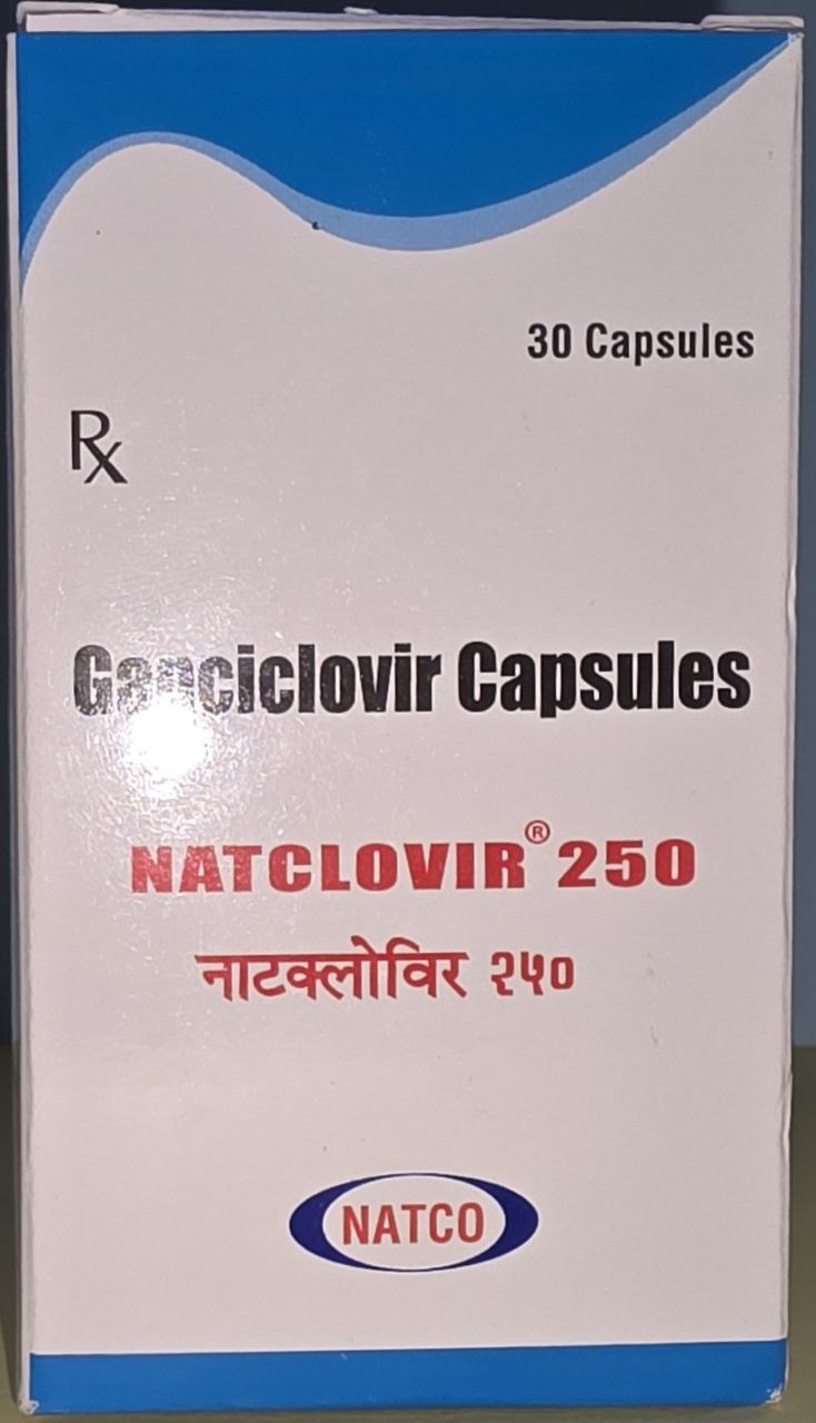 Наткловір (Natclovir) Ganciclovir 250 мг — 30 капсул