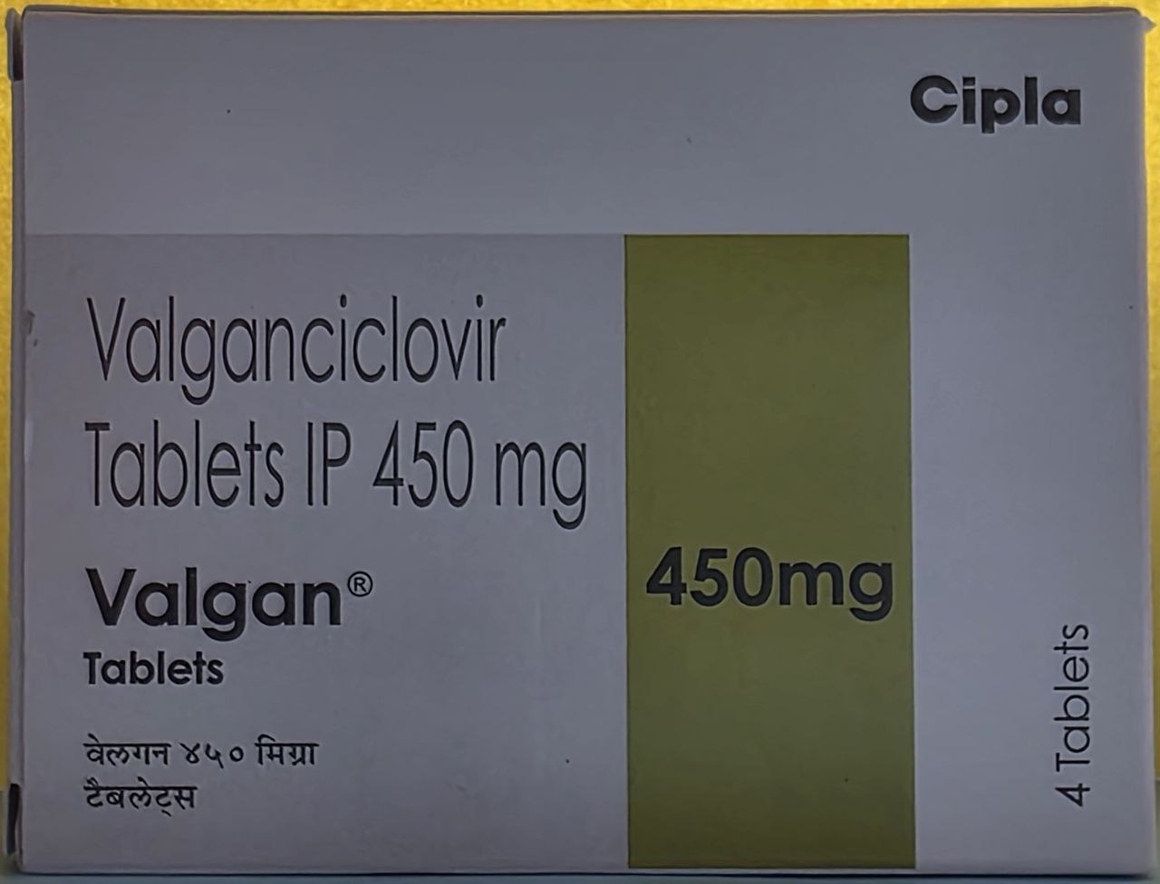 Валган (Valgan) Valganciclovir 450 мг — 4 таблетки